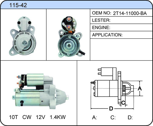 115-42（2T14-11000-BA）