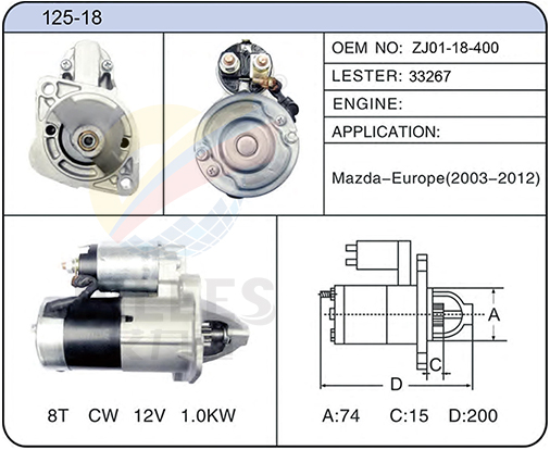 125-18(ZJ01-18-400  33267)
