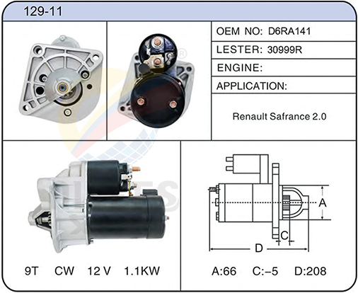 129-11(D6RA141  30999R)