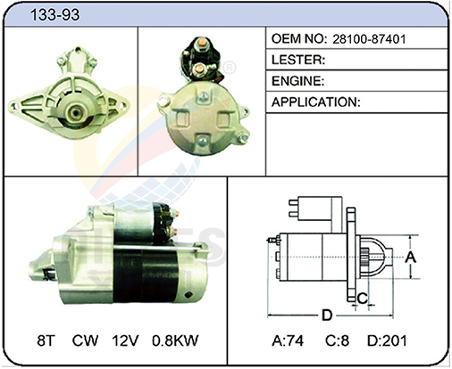 133-93(28100-87401)