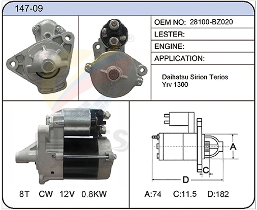 147-09(28100-BZ020)