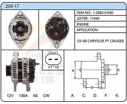 209-17（1-2592-01ND  11040）