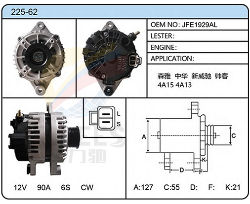 225-62（JFE1929AL）