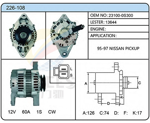226-108（23100-0S300  13644）