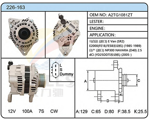 226-163 (A2TG1081ZT)