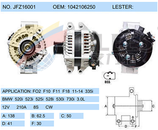 JFZ16001 (104210-6250)