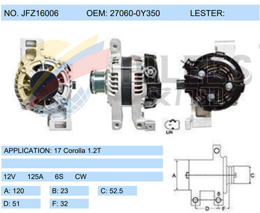 JFZ16006(27060-0Y350)