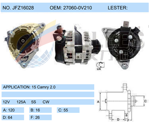 JFZ16028(27060-0V210)