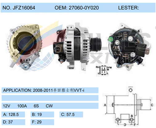 JFZ16064 (27060-0Y020)