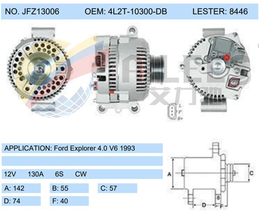 JFZ13006 (4L2T-10300-DB 8446)