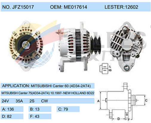 JFZ15017(ME017614 12602)