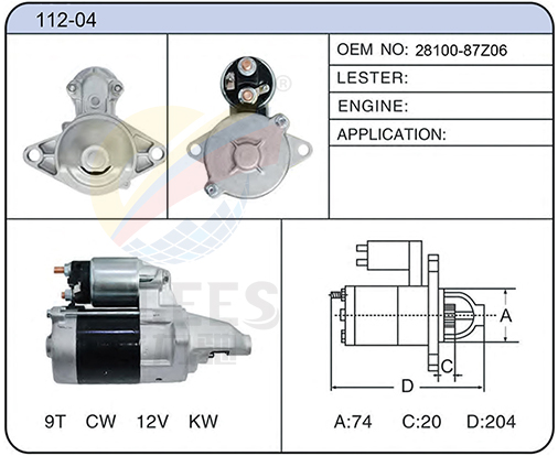 112-04 (28100-87Z06)