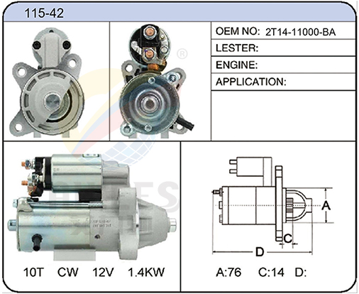 115-42 (2T14-11000-BA）