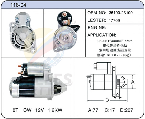 118-04(36100-23100 17709)