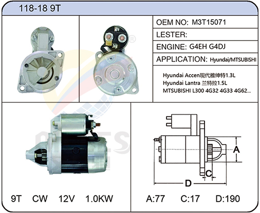 118-18 9T(M3T15071)
