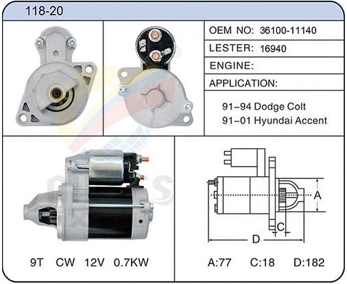 118-20(36100-11140  16940