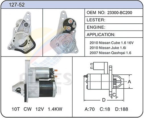 127-52(23300-BC200)