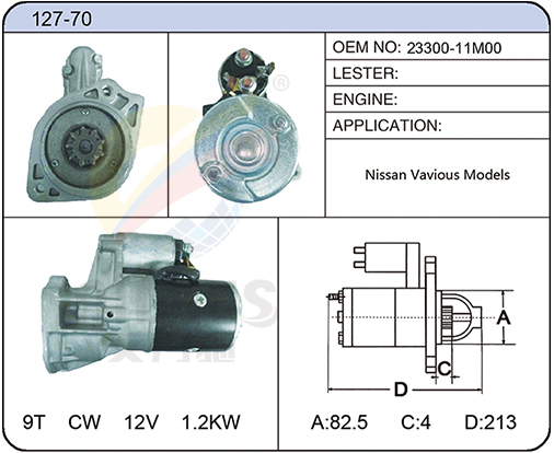 127-70(23300-11M00)