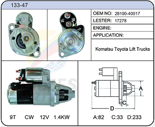 133-47(28100-40017  17278)