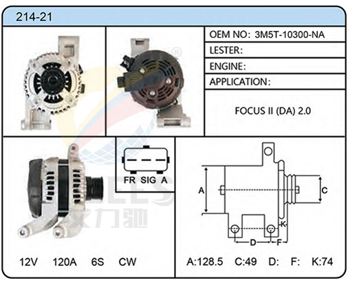 214-21（3M5T-10300-NA）