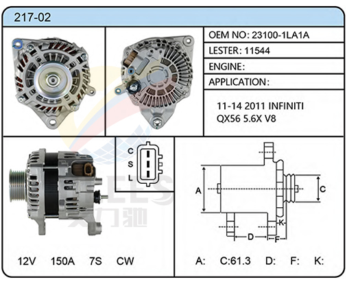 217-02（23100-1LA1A  11544)