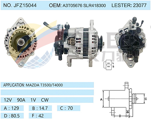 JFZ15044 (A3T05676 SLR418300 23077)